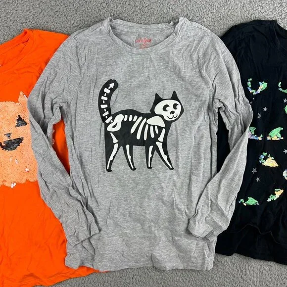 Girls Bundle Lot Youth Large 10/12 T-Shirt Top Shirts 4 Pieces Back to School - Picture 4 of 10